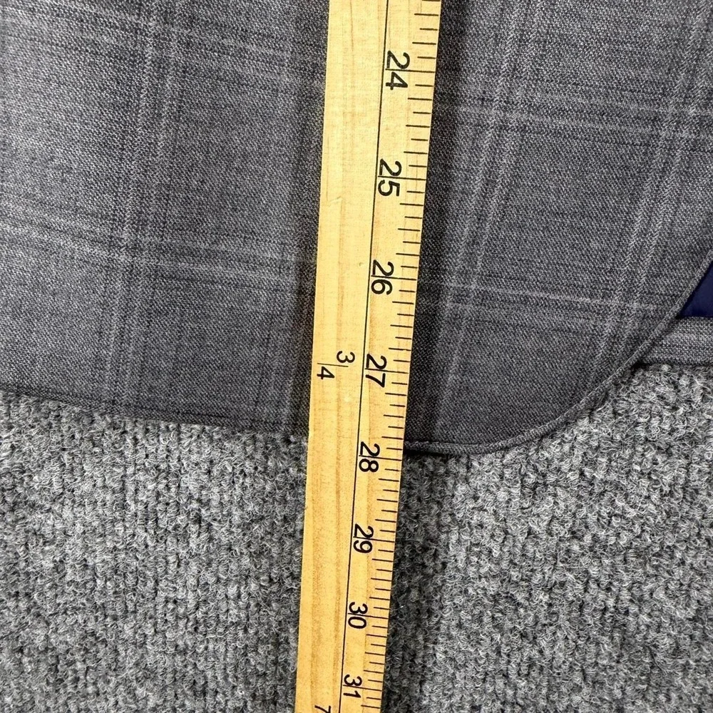 Bonobos Gray Glen Plaid Standard Fit Sport Coat Wool Blend Size 38S